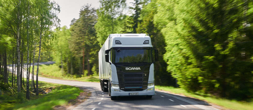 Электрогрузовики Scania для региональных перевозок
