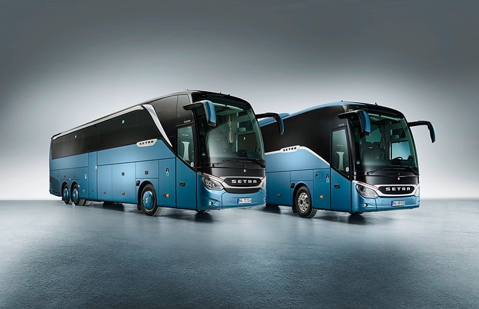 world premiere at the iaa transportation 2022 press days in hanover next generation of setra topclass and comfortclass