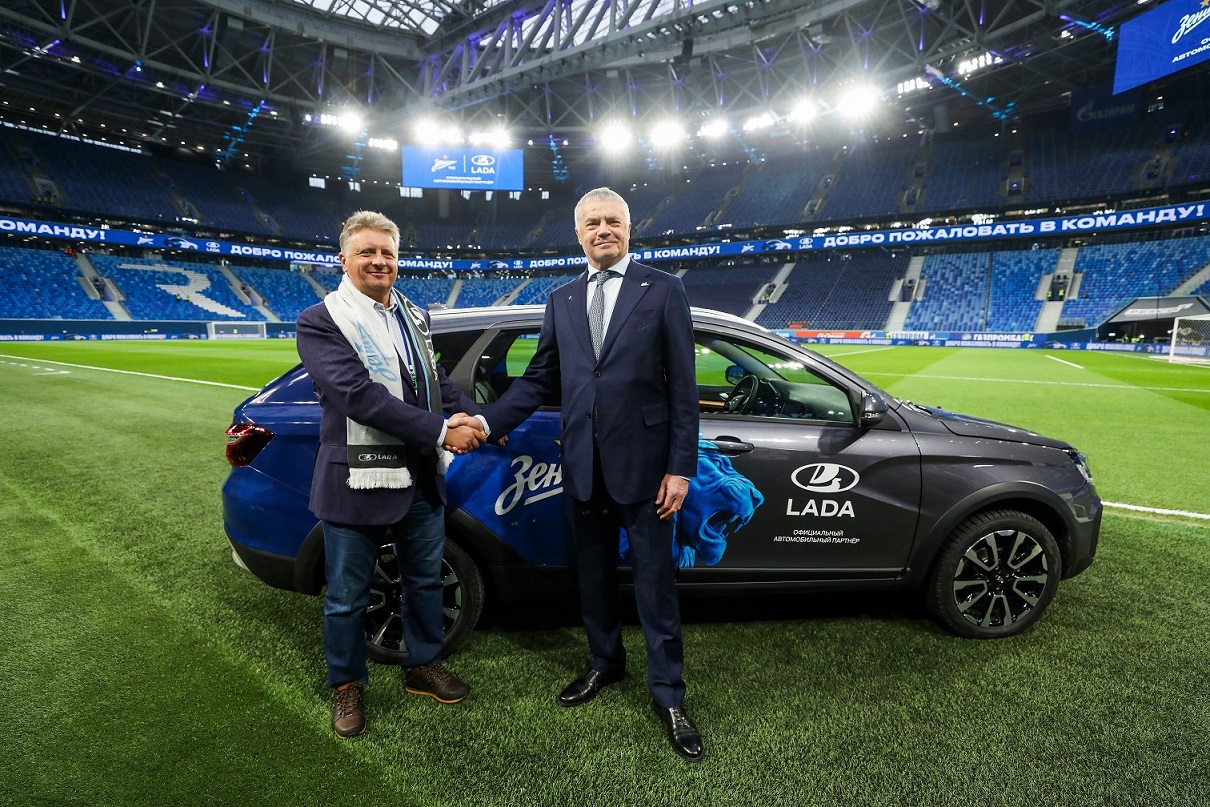 АВТОВАЗ стал партнером футбольного клуба «Зенит»