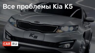 Все проблемы Kia K5