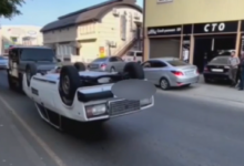Водителя, проехавшегося на крыше автомобиля, оштрафовали в Краснодаре
