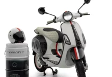 Электрический скутер Vespa Vespa получил обновленную версию Mansory